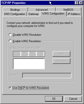 DNS Configuration.